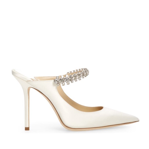 Jimmy Choo Shoes - Jimmy Choo satin wedding high heels